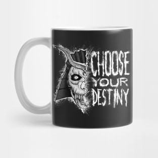 Mortal Kombat - CHOOSE YOUR DESTINY (white) Mug